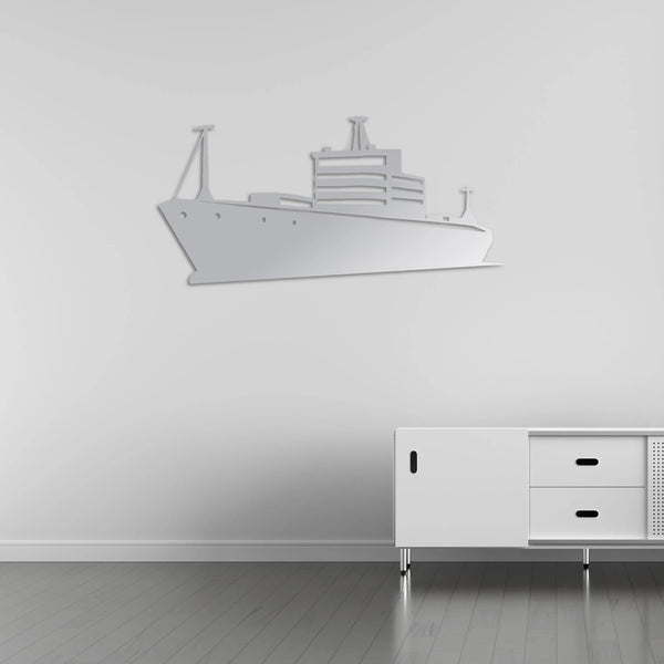 Liberti Gemisi Metal Duvar Dekoru Laser Artique