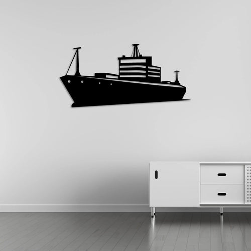 Liberti Gemisi Metal Duvar Dekoru Laser Artique