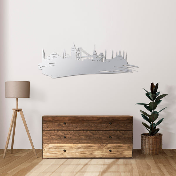Istanbul Skyline – Metal Wall Art