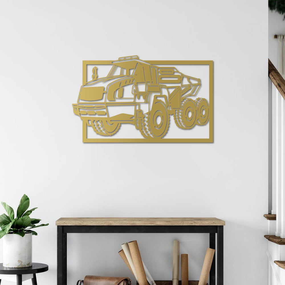 Rock Truck – Metal Wall Art