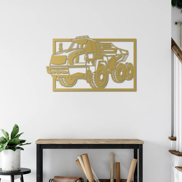 Rock Truck – Metal Wall Art