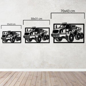 Rock Truck – Metal Wall Art