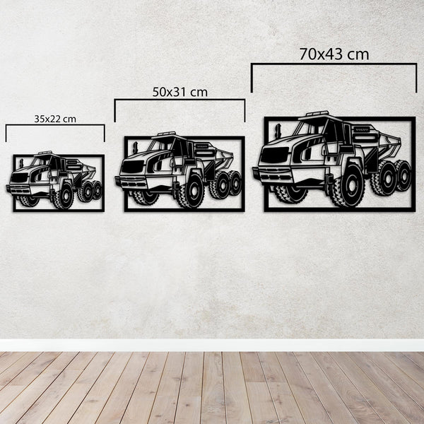 Rock Truck – Metal Wall Art