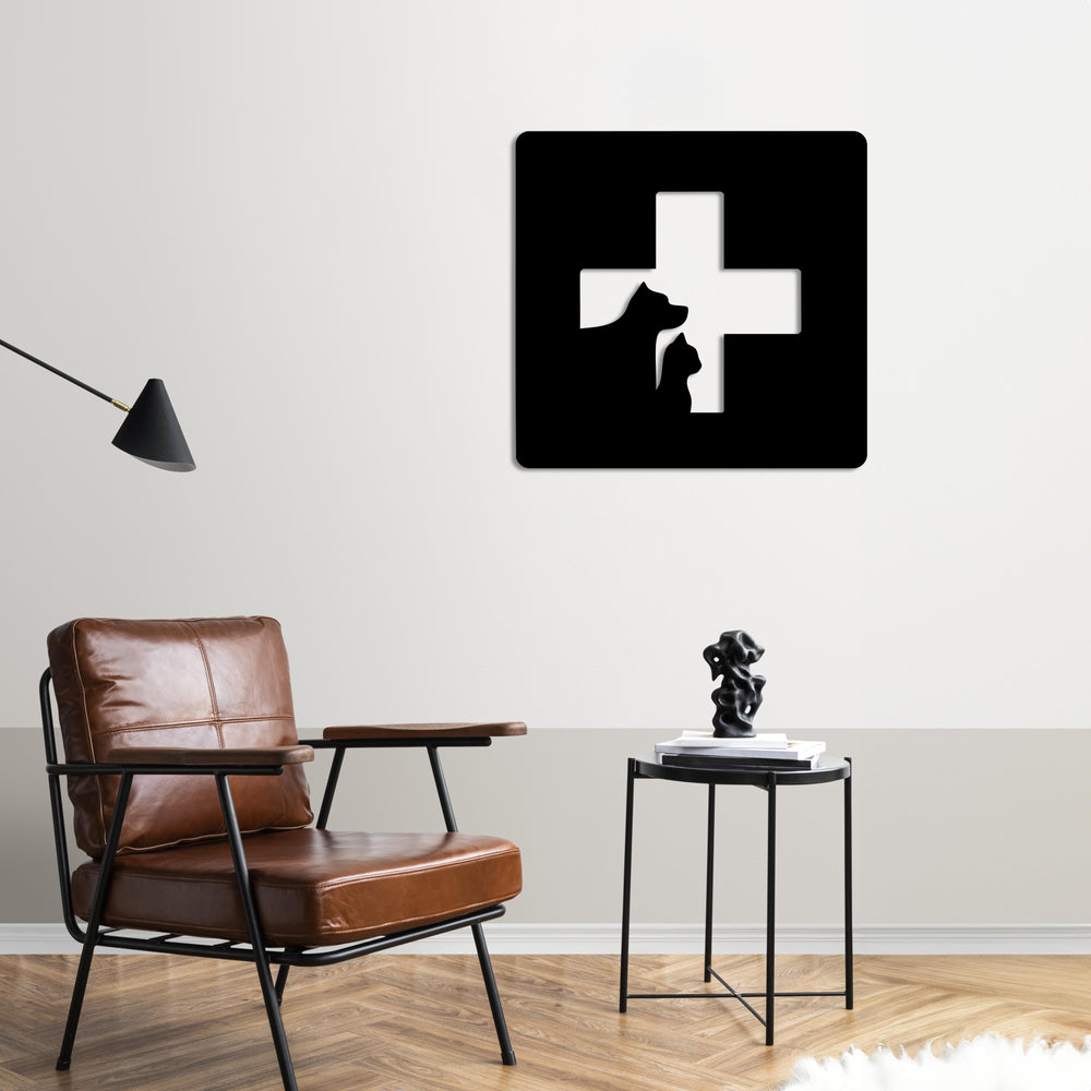 Loyalty and Compassion Metal Wall Art | Inspirational Sculpture