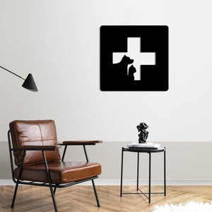 Loyalty and Compassion Metal Wall Art | Inspirational Sculpture
