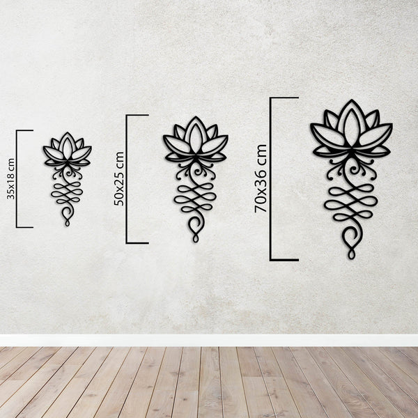 The Journey of the Lotus – Metal Wall Art