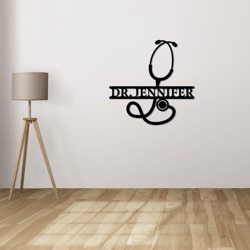 Heartbeat Pulse Metal Wall Art | Medical Decorative Sculpture