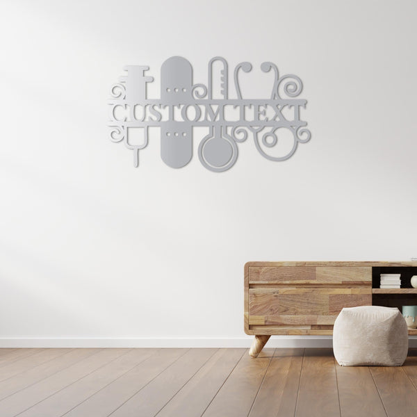 Art of Healing Metal Wall Art | Spiritual Wellness Sculpture