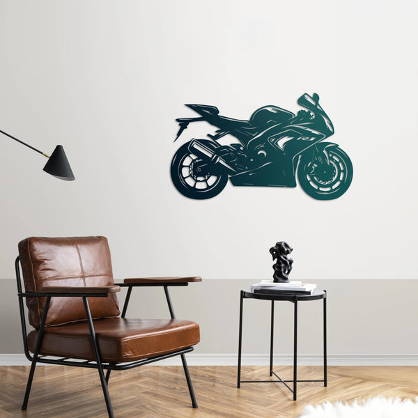 Yamaha R1 – Motor Metal Duvar Dekoru Laser Artique