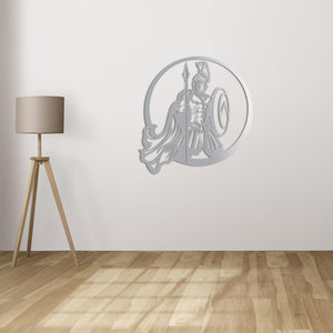Spirit of Sparta Metal Wall Art | Warrior Decorative Wall Sculpture