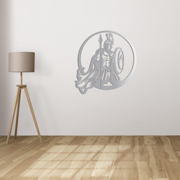 Spirit of Sparta Metal Wall Art | Warrior Decorative Wall Sculpture