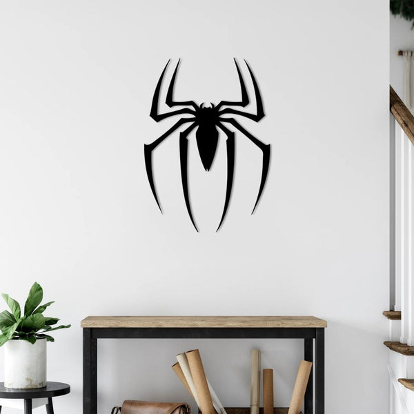 Spider-Man Symbol Metal Wall Art | Decorative Superhero Wall Decor