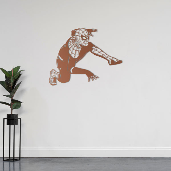 Black Suit Spider Man – Metal Wall Art