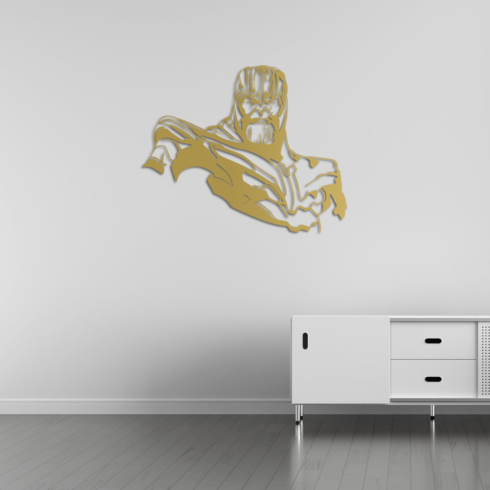 Armored Thanos – Silhouette Metal Wall Art
