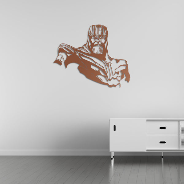 Armored Thanos – Silhouette Metal Wall Art