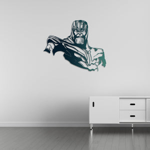 Armored Thanos – Silhouette Metal Wall Art