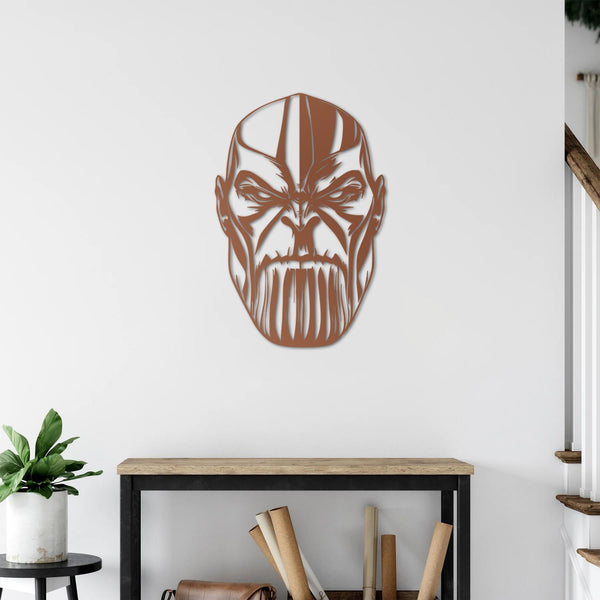 Thanos Portrait – Metal Wall Art