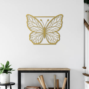 Elegant Butterfly Metal Wall Art | Decorative Wall Sculpture Decor