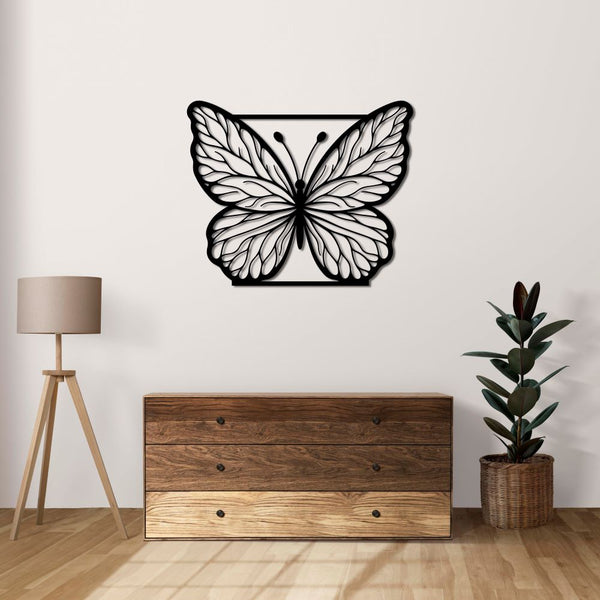 Elegant Butterfly Metal Wall Art | Decorative Wall Sculpture Decor