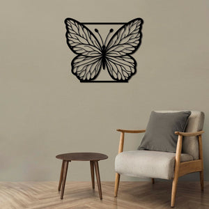 Elegant Butterfly Metal Wall Art | Decorative Wall Sculpture Decor