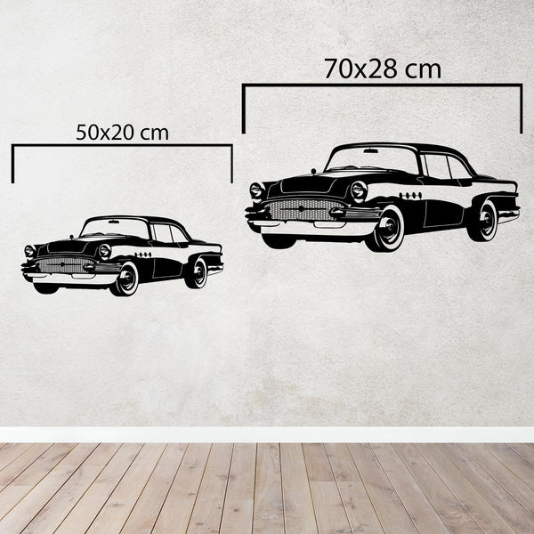 Classic American Legend Car Metal Wall Art | Vintage Auto Sculpture