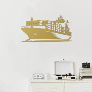 Ufkun Taşıyıcısı – Gemi Metal Duvar Dekoru Laser Artique