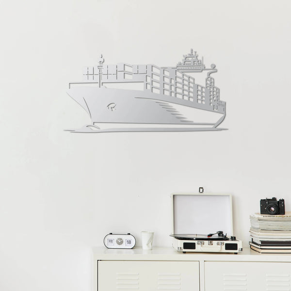 Ufkun Taşıyıcısı – Gemi Metal Duvar Dekoru Laser Artique