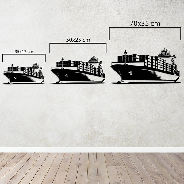 Ufkun Taşıyıcısı – Gemi Metal Duvar Dekoru Laser Artique