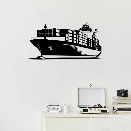 Ufkun Taşıyıcısı – Gemi Metal Duvar Dekoru Laser Artique