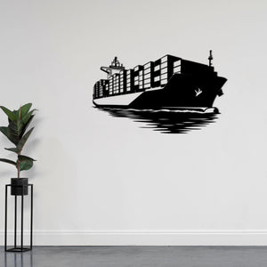 Okyanusların Efendisi – Gemi Metal Duvar Dekoru Laser Artique