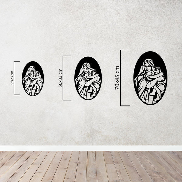 Light of Compassion Metal Wall Art | Inspirational Sculpture