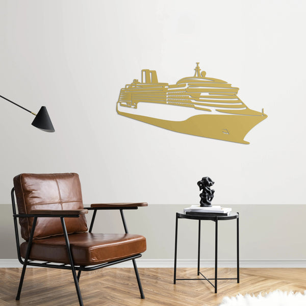 Okyanusların Kraliçesi – Metal Duvar Dekoru Laser Artique