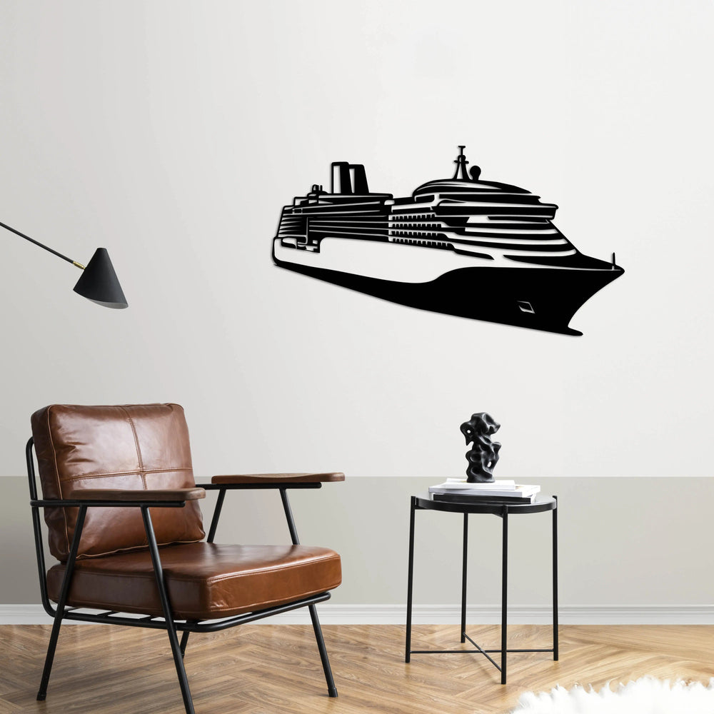 Okyanusların Kraliçesi – Metal Duvar Dekoru Laser Artique