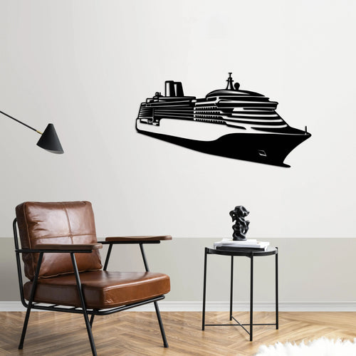 Okyanusların Kraliçesi – Metal Duvar Dekoru Laser Artique