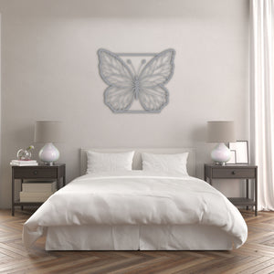 Elegant Butterfly Metal Wall Art | Decorative Wall Sculpture Decor