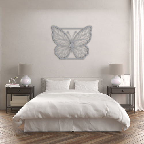 Elegant Butterfly Metal Wall Art | Decorative Wall Sculpture Decor