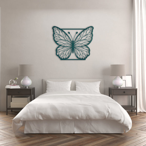 Elegant Butterfly Metal Wall Art | Decorative Wall Sculpture Decor